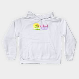 Life's a Beach: Pine Island, Florida Kids Hoodie